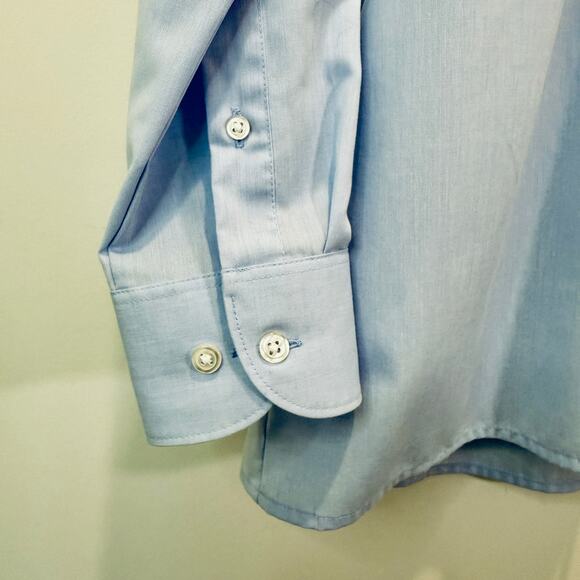 Royal Class Selection Slim Fit Button Down Shirt Medium 100% Cotton - Picture 7 of 10